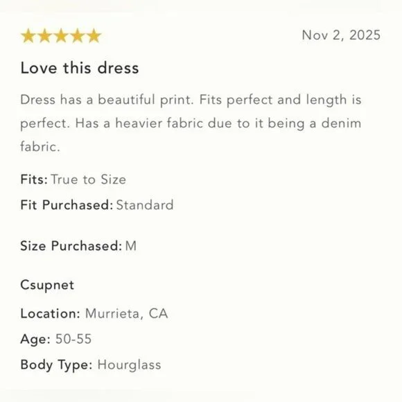 NWT Size M - The Somerset Cotton Denim Mini Dress W Pockets (NWT US$ 168) - Picture 13 of 16